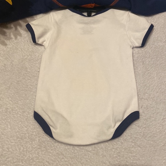 NEW TINY TROOPER Baby 0-3M 100% Cotton Two Piece Coast Guard Outfits - Picture 6 of 6